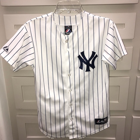 Yankees Replica Derek Jeter Youth Home Jersey LG - Picture 6 of 7